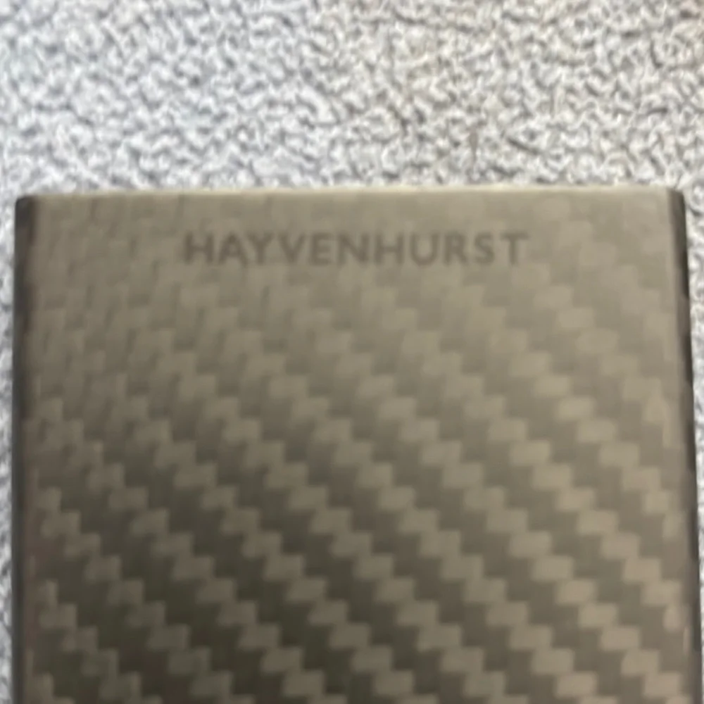 Black Carbon Fiber Money Clip